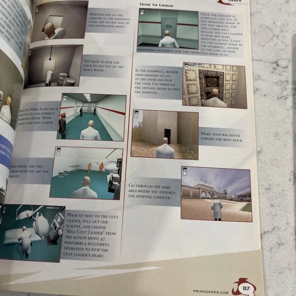 Hitman‎ 2 2002 Official Strategy Guide & Game Playstation 2 Set Prima Gamers